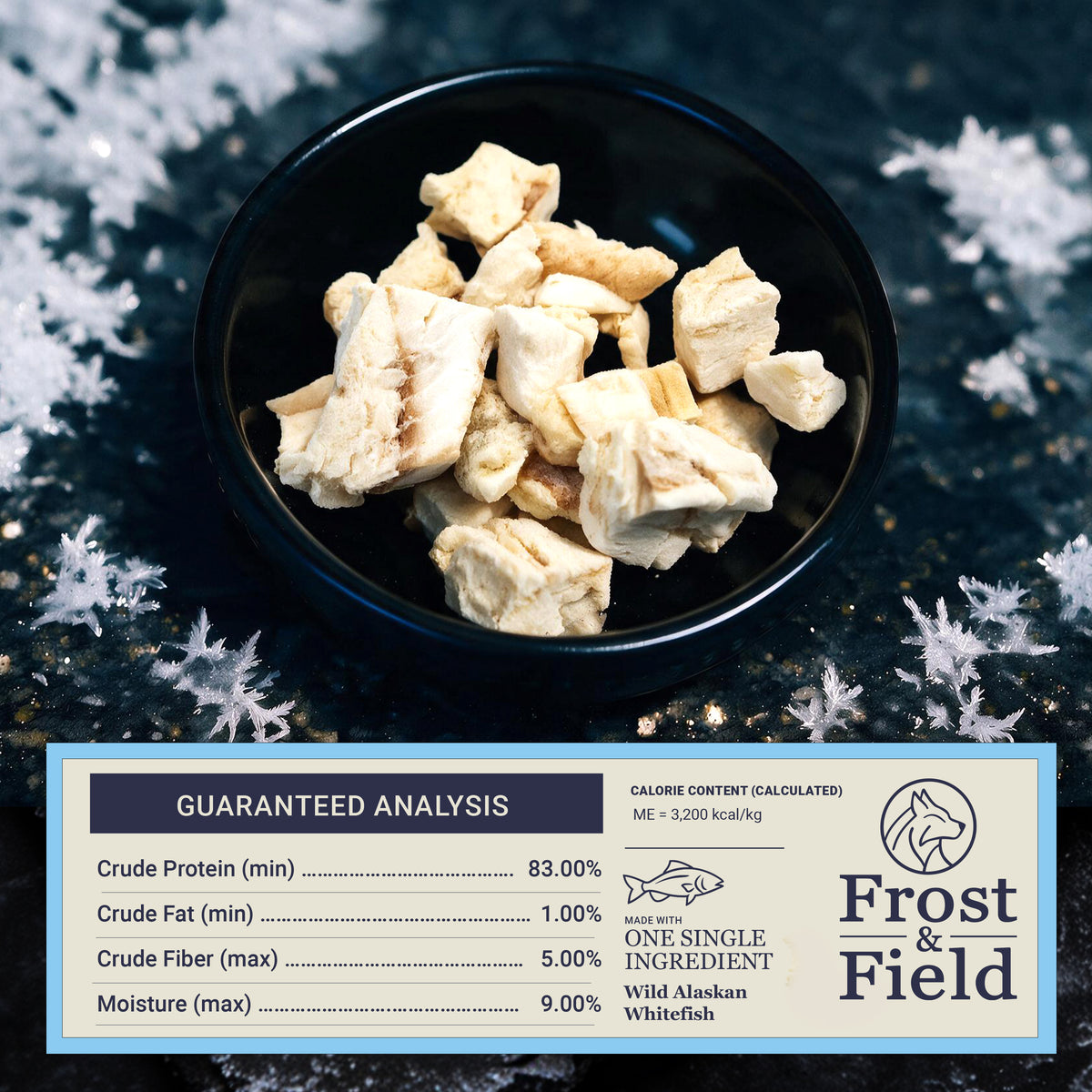 Freeze-Dried Wild-Caught Alaskan Whitefish