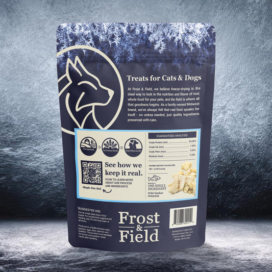 Freeze-Dried Wild-Caught Alaskan Whitefish