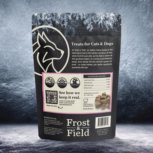 Freeze-Dried Pork Hearts