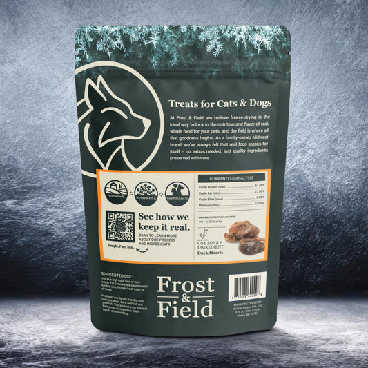 Freeze-Dried Duck Hearts