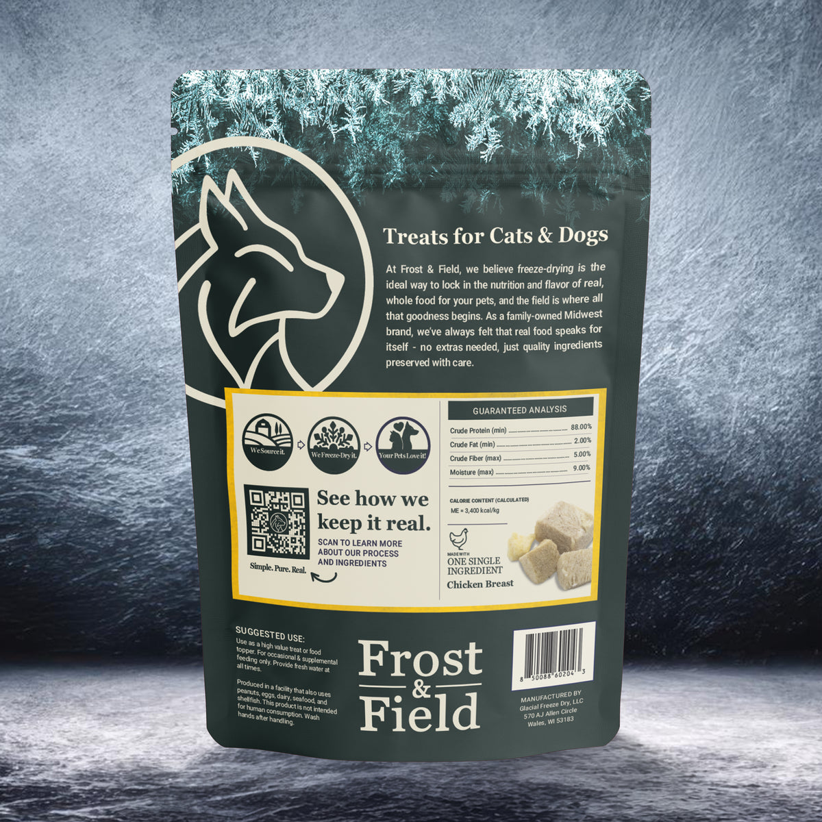 Freeze-Dried Chicken Breast