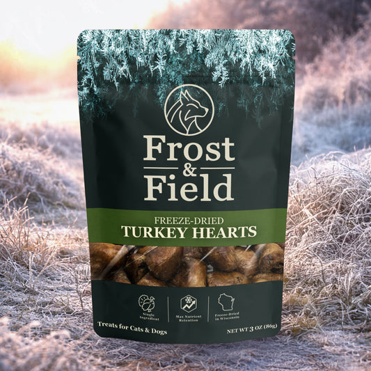 Freeze-Dried Sliced Turkey Hearts