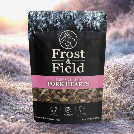Freeze-Dried Pork Hearts