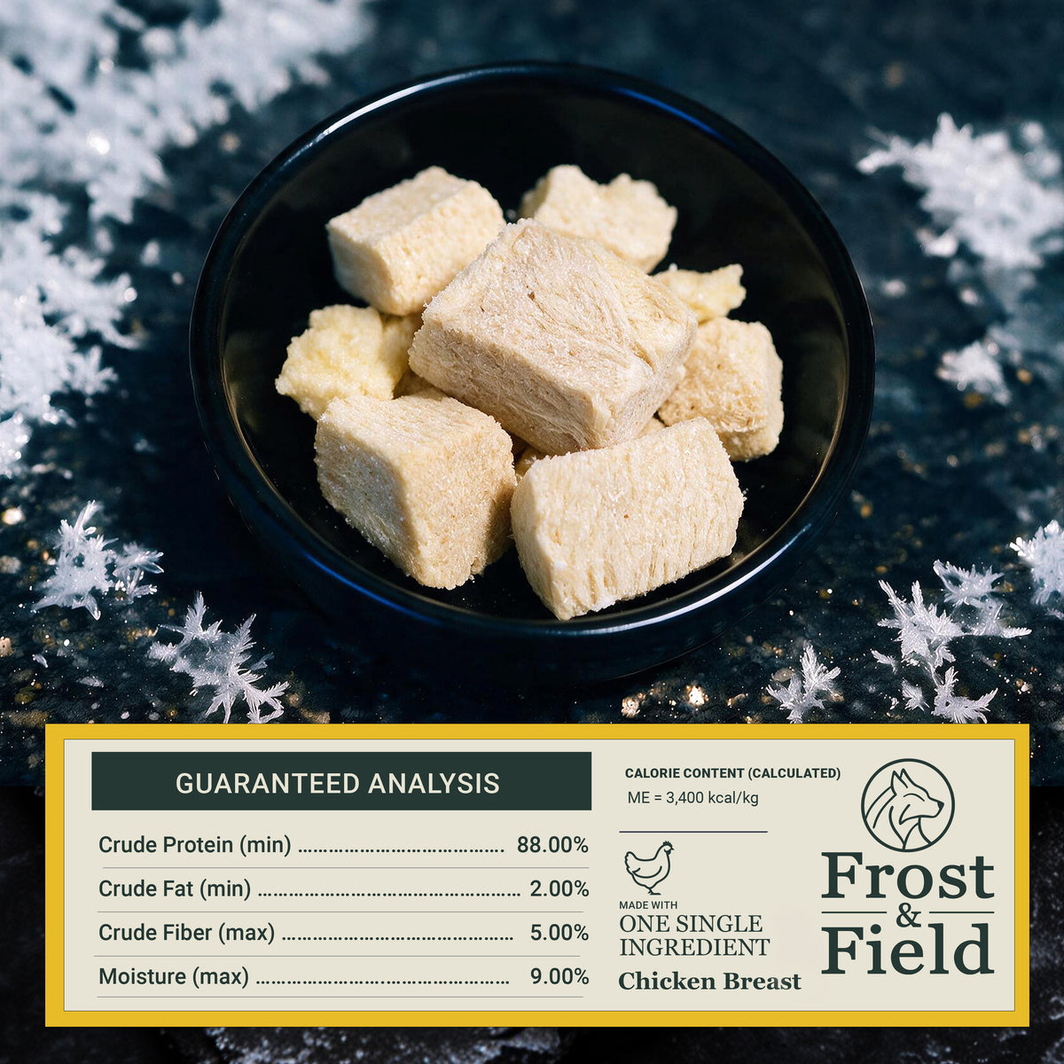 Freeze-Dried Chicken Breast - Wholesale