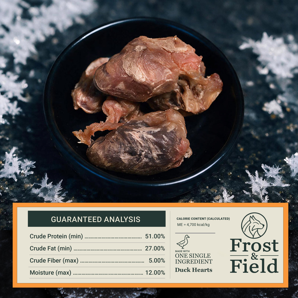 Freeze-Dried Duck Hearts
